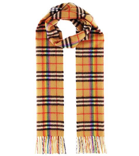 burberry rainbow scarf